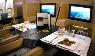 国内哪家航空公司的头等舱,飞机餐最好吃 飞机头等舱图片